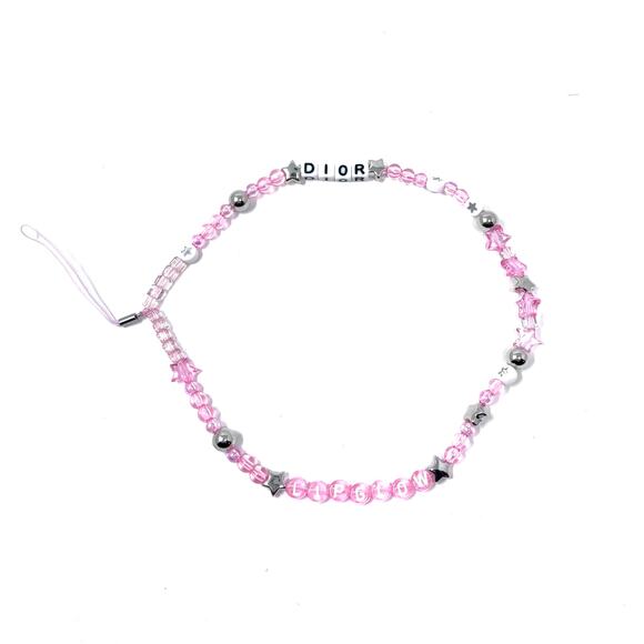 Dior ‘Lip Glow’ Beaded Phone Strap - Picture 1 of 8